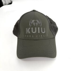 KUIU Hat Cap Snapback Inner Circle Pro Mesh Hunting Fishing Trucker Gray